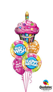 ลูกโป่งฟลอย์คัพเค้ก FUN & FUNKY CUPCAKE/ Item No.TQ-16256 แบรนด์ Qualatex