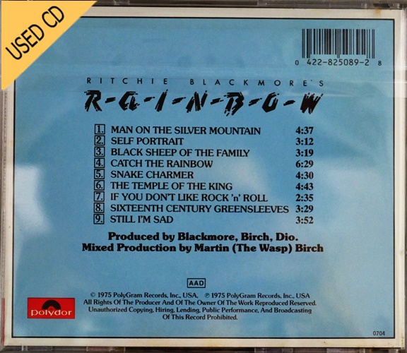 Used CD Rainbow - Blackmore's Rainbow