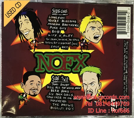 NOFX - I heard they suck Live ( US) Used CD 1 Dise VG++
