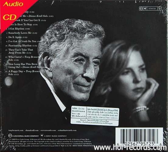 CD Tony bennett & Diana Krall - Love is Here to stay * New