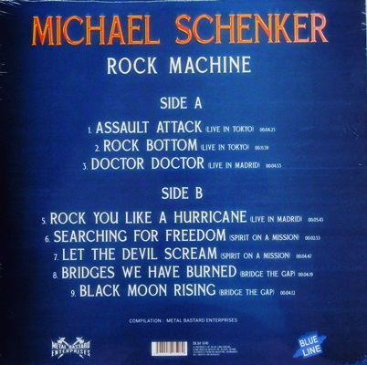 Michael Schenker - Rock Machine 1Lp N.