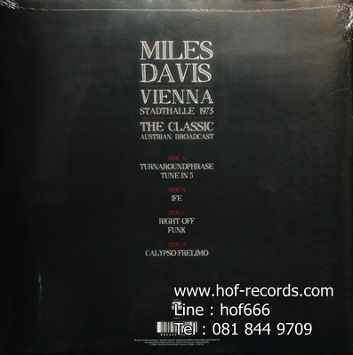 Miles Davis - Vienna Stadthalle 1973 2Lp N.