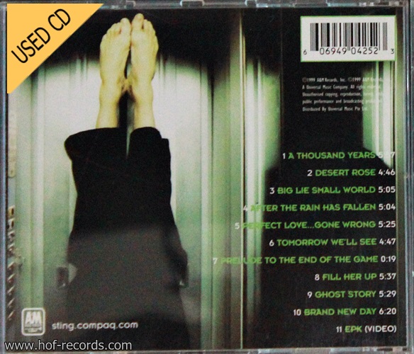 Used CD Sting - Brand new day