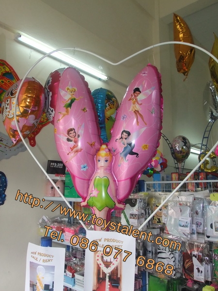 ลูกโป่งฟลอย์ ทิงเกอร์เบลล์ ใหญ่ - Tinker Bell Foil Balloon / Item No.TL-A042
