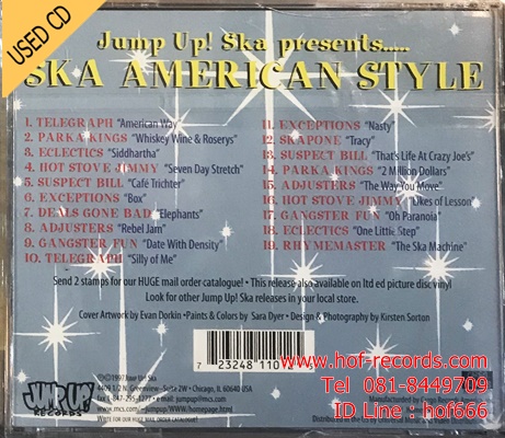 Ska American Style (US) Used CD 1 Dise VG+
