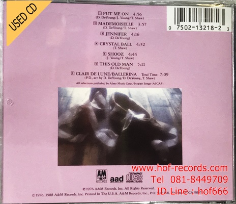 STYX - Crystal Ball (US) Used CD 1 Dise VG++