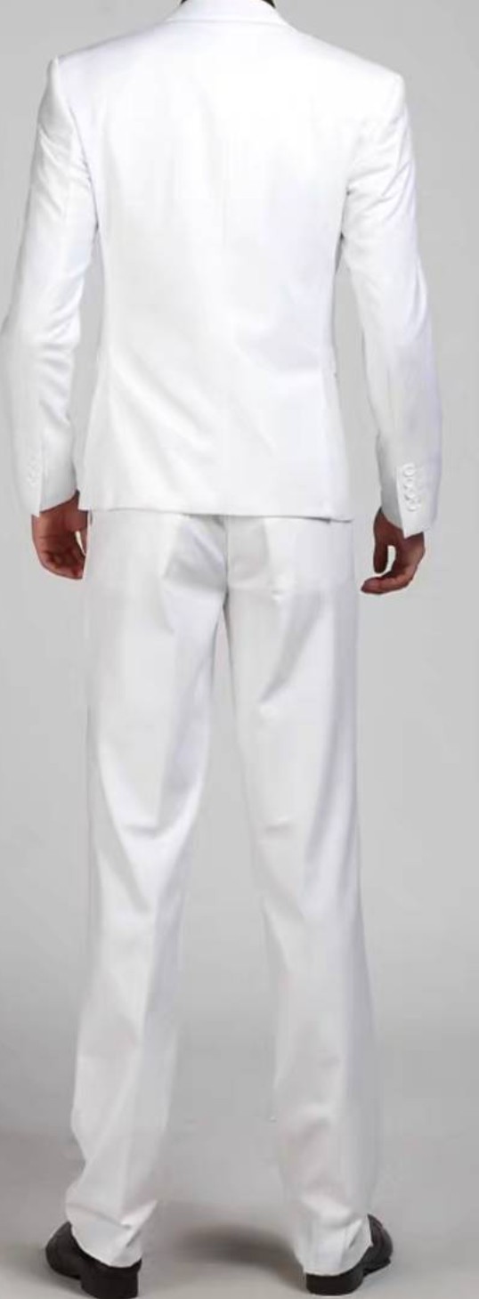 ชุดสูทงานแต่ง ชุดไปงานแต่งชาย ชุดแต่งงาน เสื้อสูท กางเกงสไตล์อังกฤษ ปกเปิดมาตรฐาน กระดุม1เม็ด 2เม็ด Size No.34 36 38 40 42 44 กากี น้ำเงินกรม ฟ้า เทาอ่อน เทาเงา ดำเงา ขาว เขียว