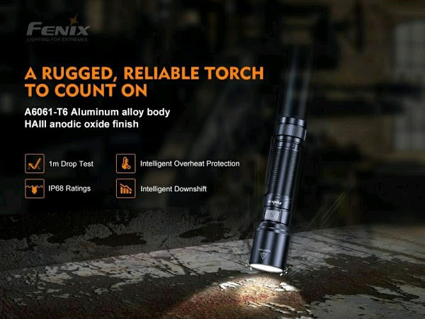 ไฟฉายอเนกประสงค์ fenix C6 1500 ลูเมนส์