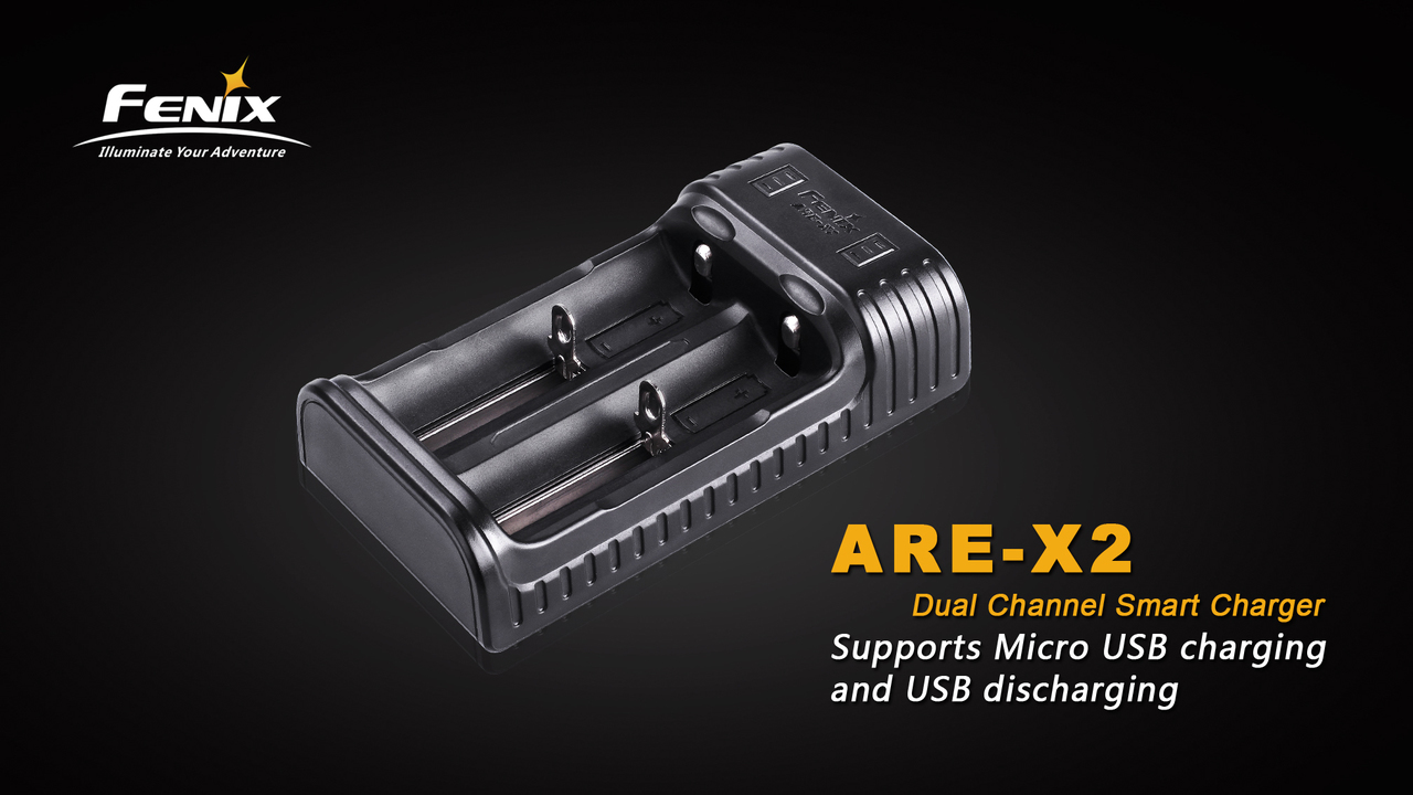 เครื่องชาร์จ Fenix ARE-X2 2 ช่องชาร์จ