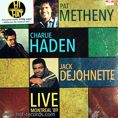 Pat Metheny , Charlie Haden , Jack Dejohnette - Live Montreal '89 1Lp N.
