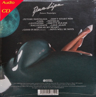 CD Dua Lipa - Future Nostalgia * New