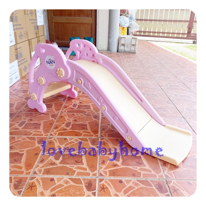 Slider สไลเดอร์สำหรับเด็ก สไลเดอร์ สีชมพู ของแถม NAN