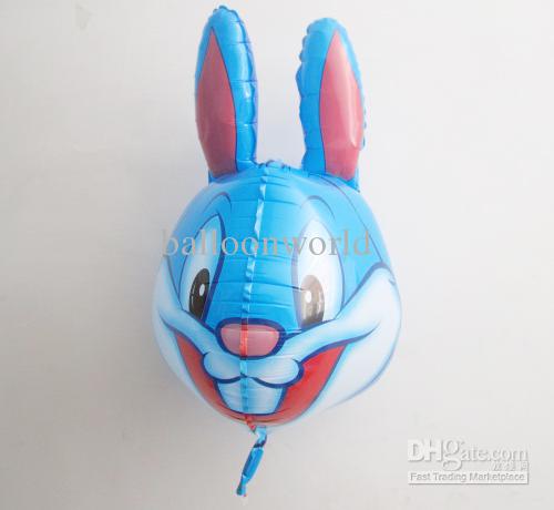 Bunny 3D Shape Foil Balloon - บอลลูนหน้ากระต่ายบันนี่ 3D / Item No.TL-B103
