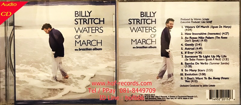 Used CD Billy Stritch Waters of March - The brazilian album ( good)