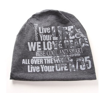 หลากสี!!หมวกผ้า หมวกคลุม สไตล์ฮิพฮอพ ลายกราฟิค ตัวหนังสือ คอตตอน ใส่สบาย (เทาเข้ม เทาอ่อน น้ำตาล ดำ)