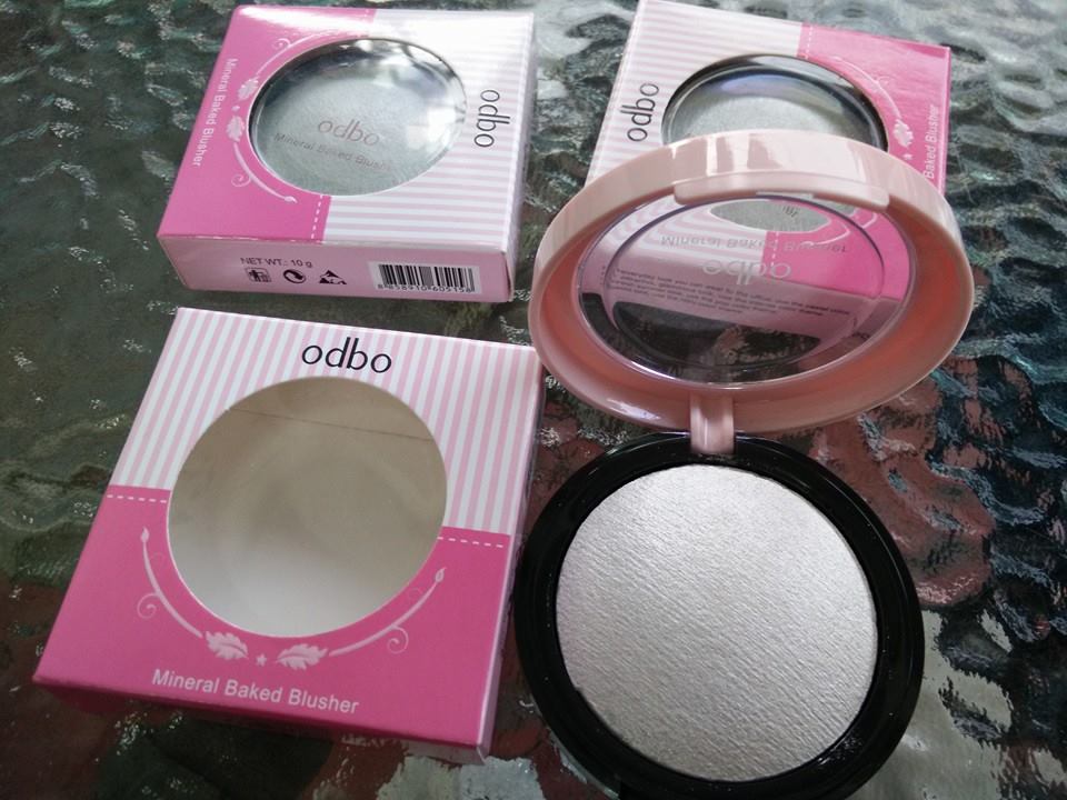 odbo Vivid Baked Highlighter ไฮไลท์หน้าเงา