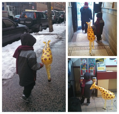 Giraffe Walking Balloons - ยีราฟบอลลูน / Item No. TL-K019