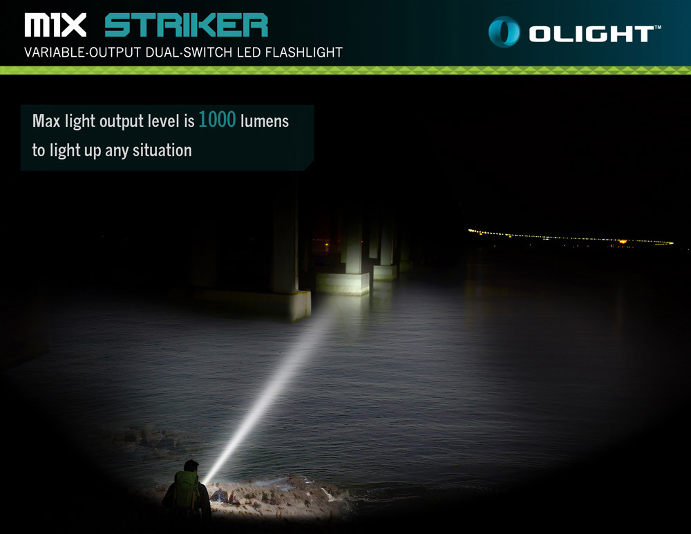 ไฟฉาย Olight M1X 1000ลูเมนส์ แถมแบตชาร์จ