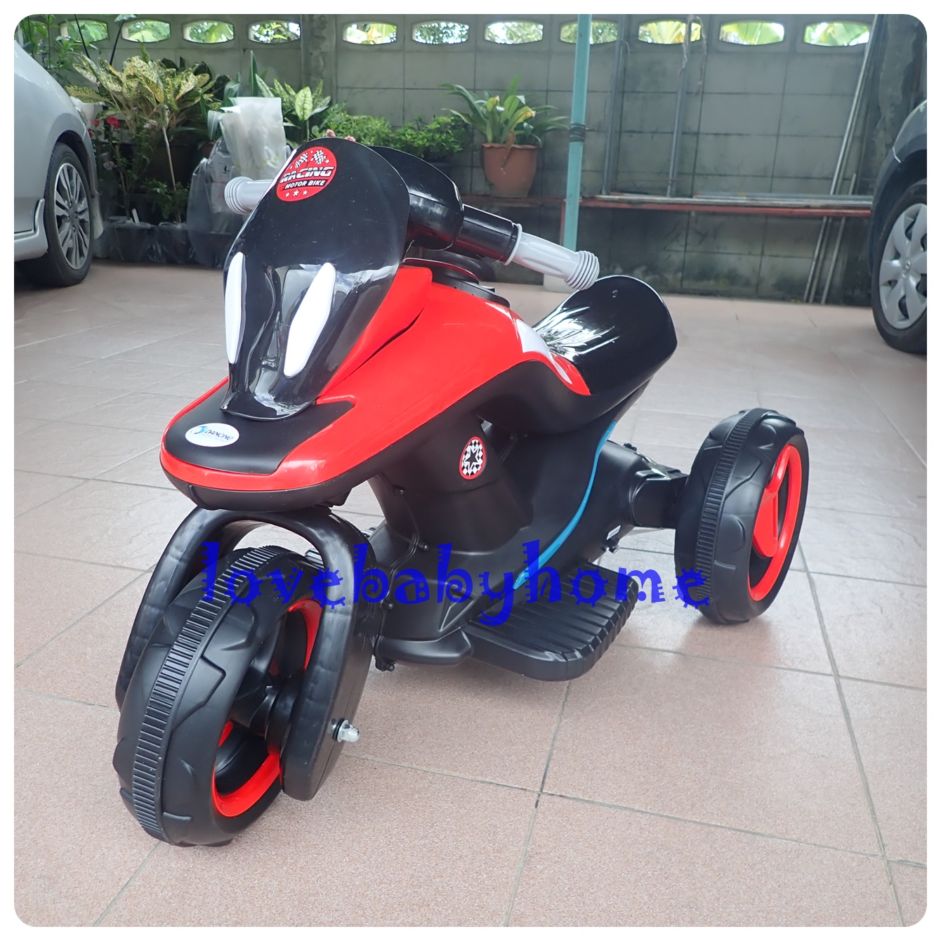 รถแบตเตอรี่ รถมอเตอร์แข่ง Racing motor bike สินค้าเป็น ของแถม