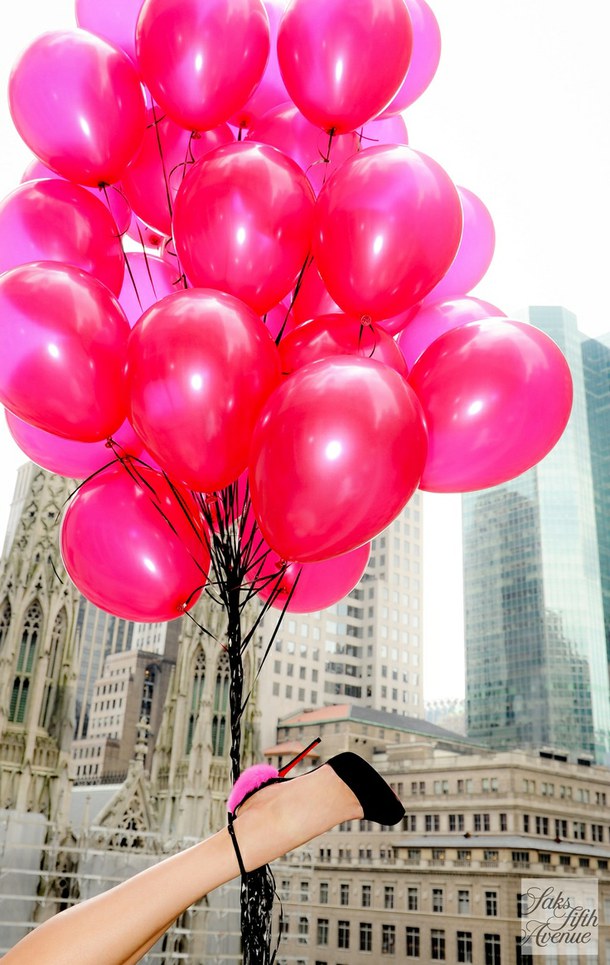 ลูกโป่งกลม เนื้อเมททัลลิก สีชมพูเข้ม ไซส์ 10 นิ้ว แพ็คละ 10 ใบ (Round Balloons Size 10" - Metallic Cherry Pink Color)