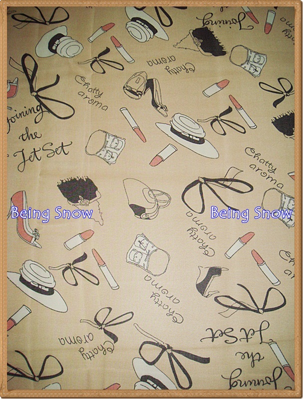 Zara ลายเครื่องสำอาง - สีส้ม