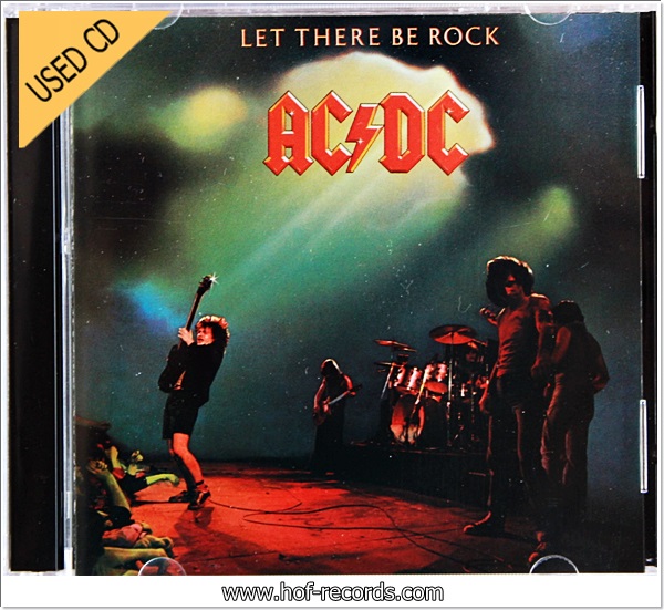 AC/DC - Let There Be Rock (USA) Used Cd VG++