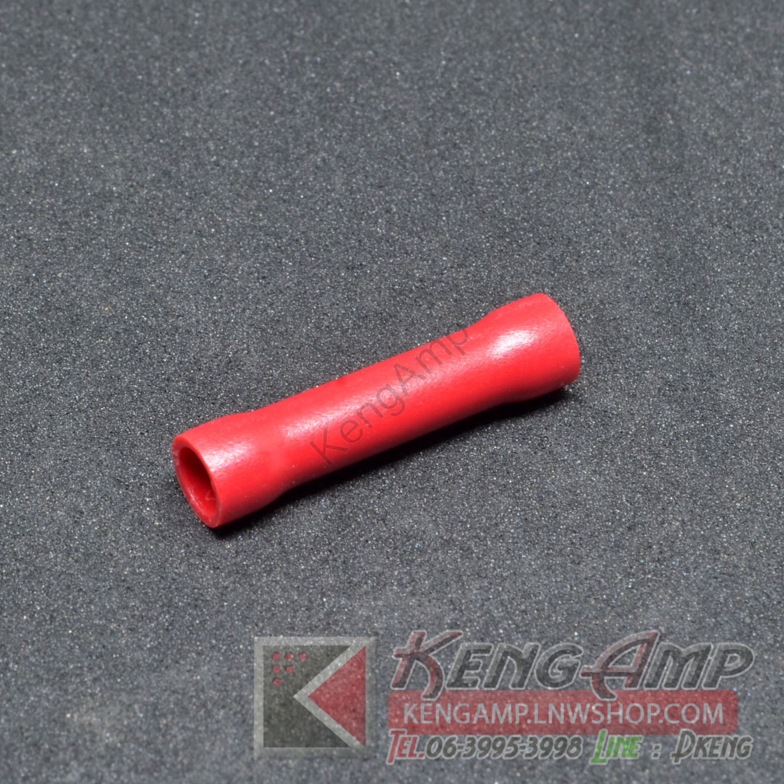 (100ตัว) [NUT] หางปลาต่อกลาง BV1.25 สำหรับเข้าสาย 0.5-1.5mm2(22-16AWG) Imax = 19A