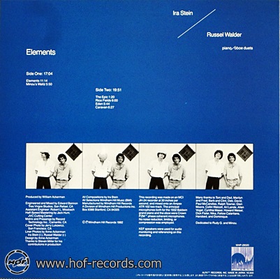 Ira Stein / Russel Walder - Elements 1982 1lp