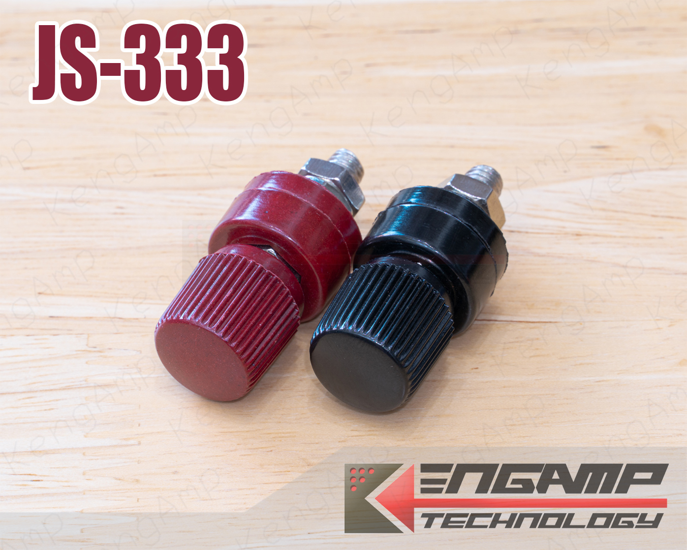(1คู่)[PJ] JS-333 ขั้วต่อขนาด M6 ฝาครอบเบกาไลต์เกลียวทองแดงด้านใน น๊อตวัสดุเหล็กชุบนิกเกิล สำหรับเครืองเชื่อม อินเวอร์เตอร์ แบตเตอรี่