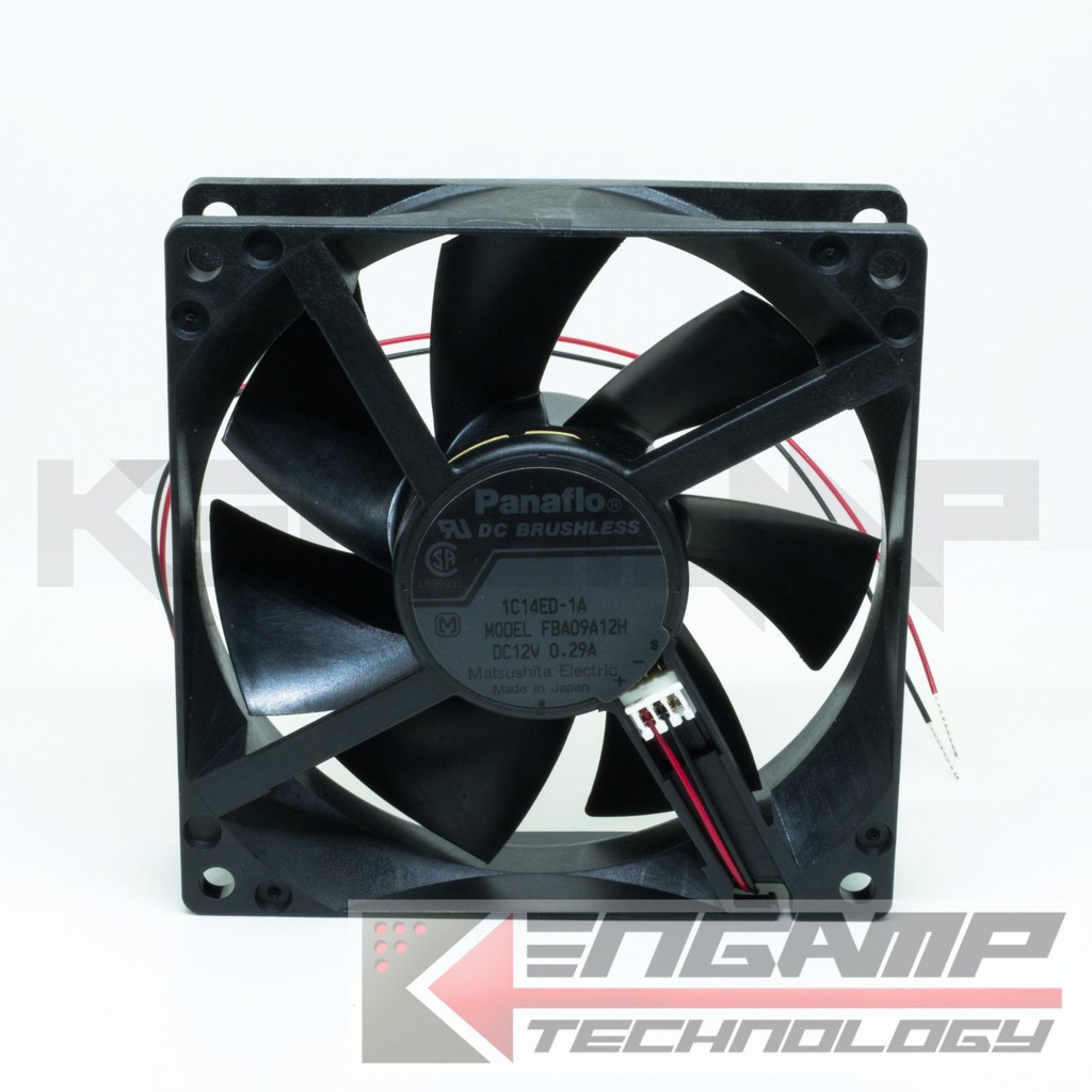 Panaflo พัดลมระบายความร้อน 12Vdc/0.29A ขนาด 90x90x25mm