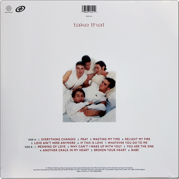 Take That - Everything Changes 1Lp New