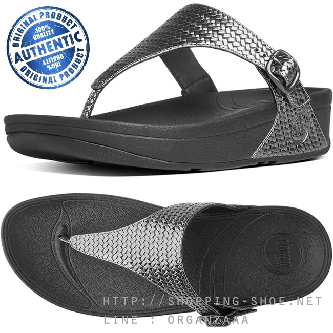 Fitflop The Skinny Weave Pewter ของแท้ นำเข้าจาก USA และ UK