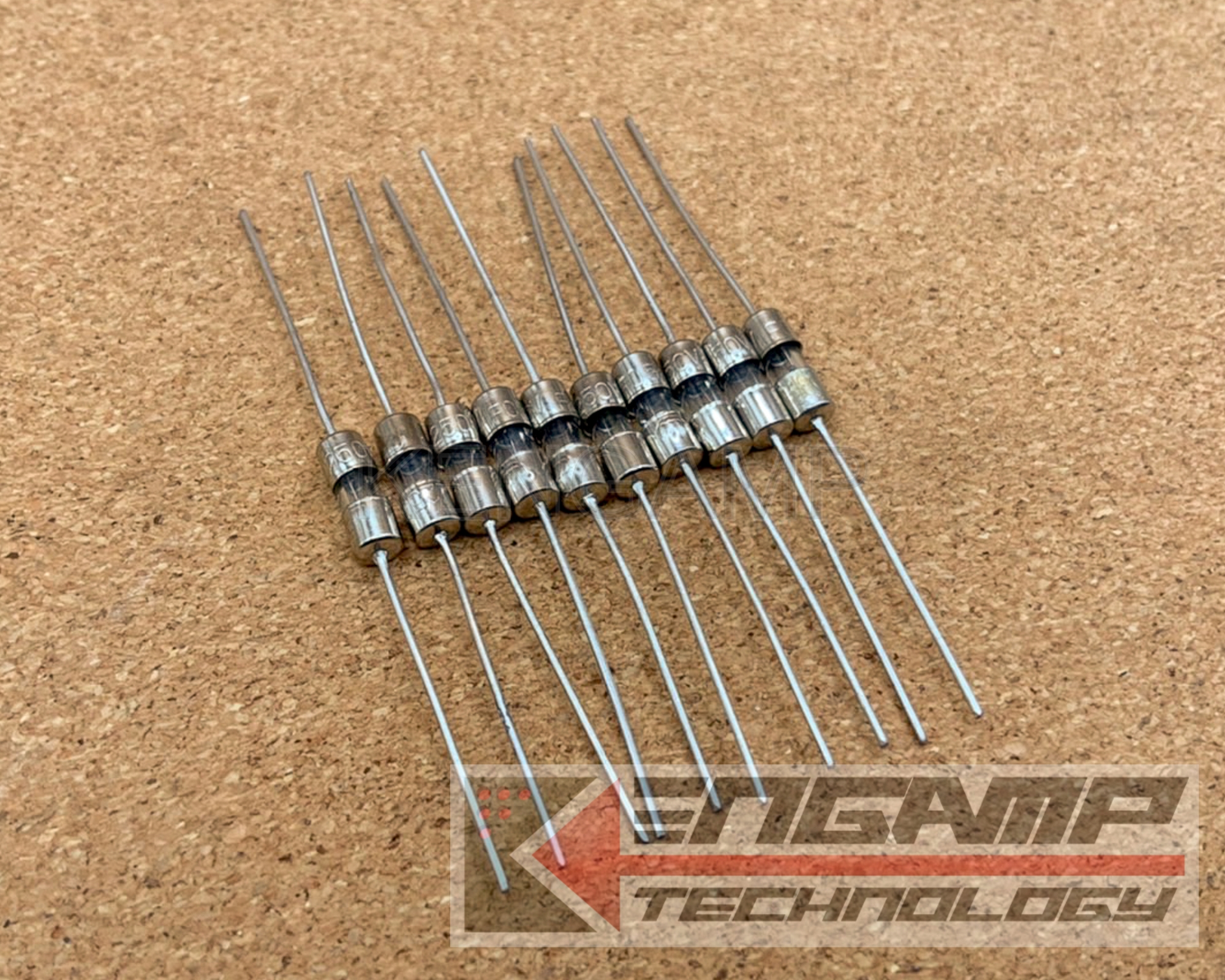 (10ตัว) [FUSE] ฟิวส์หางหนู F0.5-10A ขนาด 3x10mm ชนิดขาดเร็ว