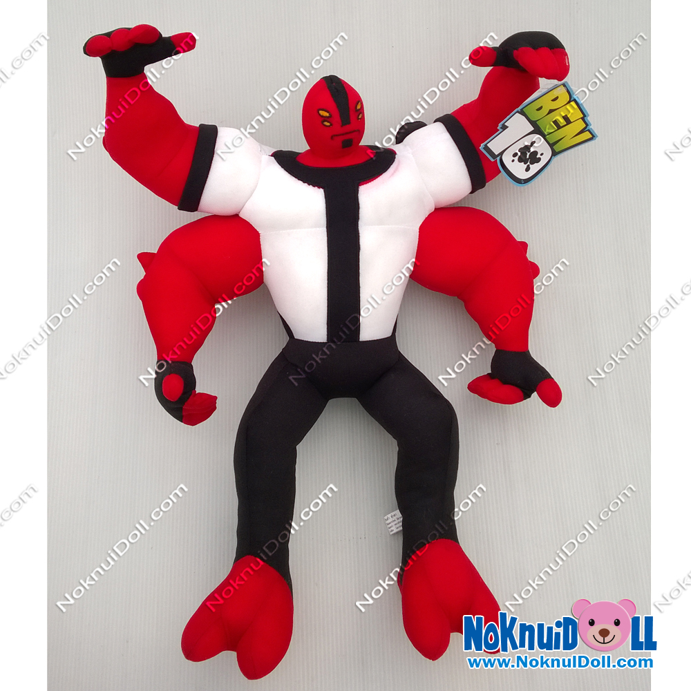 ตุ๊กตา เบนเทน Ben10-โฟร์อาร์ม Four Arms สูง16นิ้ว