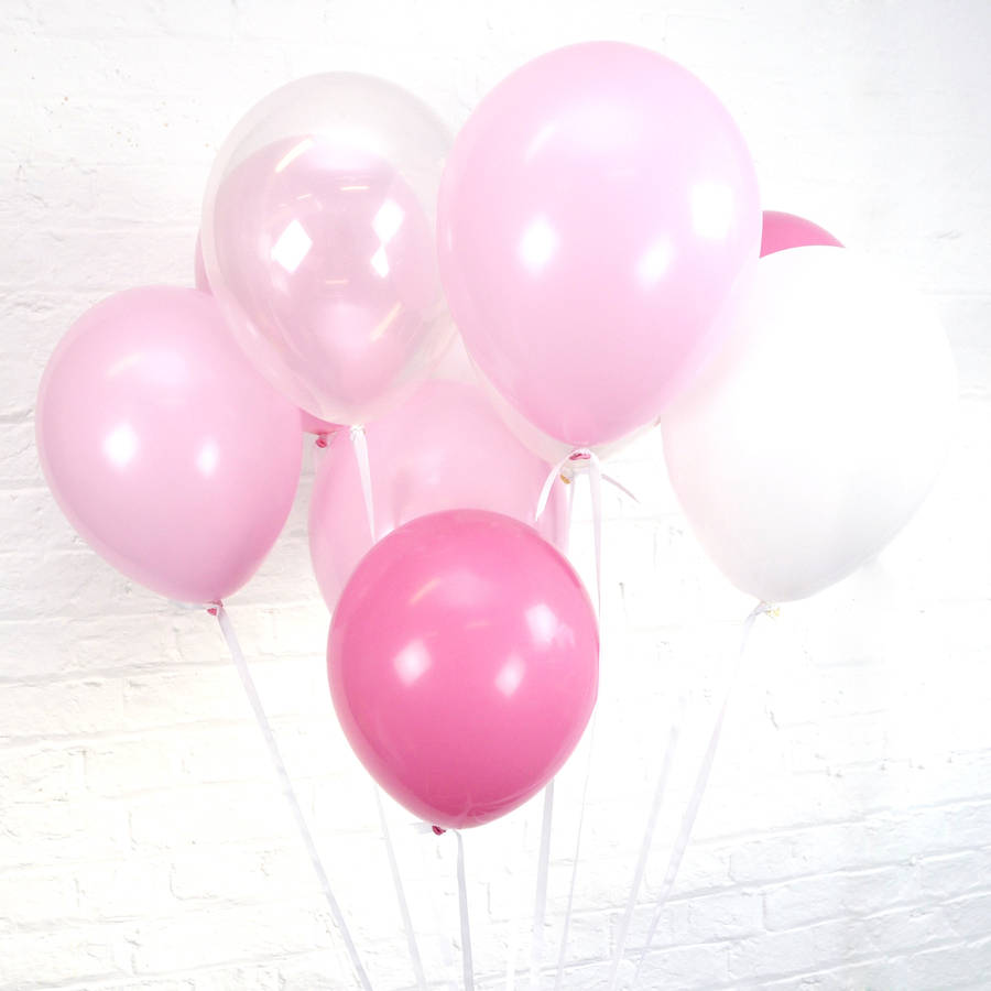 ลูกโป่งกลมเนื้อสแตนดาร์ท สีชมพูอ่อน ไซส์ 10 นิ้ว แพ็คละ 10 ใบ (Round Balloons Size 10" - Baby Pink Color) สำเนา