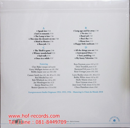 LP Chet Baker - The Thrill is gone * New