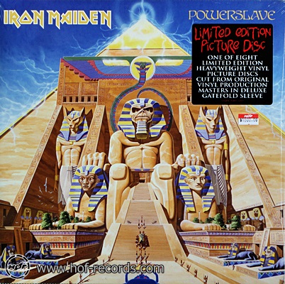 IRON MAIDEN - Powerslave ( NEW ) 1984 1lp Picture Dise
