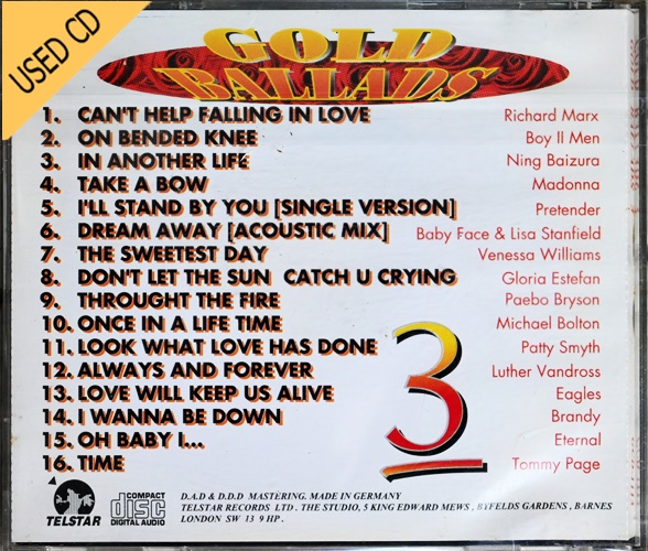 UsedCD Gold Ballads 3
