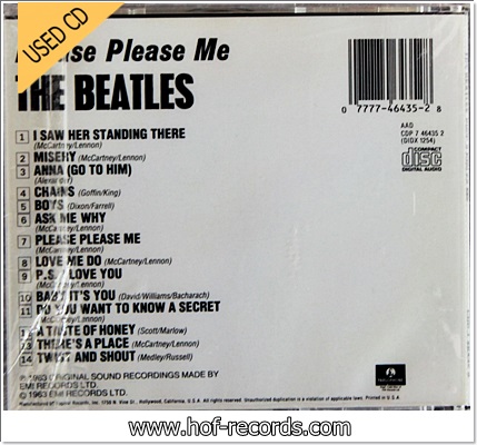 The Beatles - Please Please Me (USA) Used Cd VG++