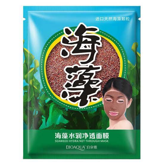 มาส์กหน้า สาหร่าย BIOAQUA Seaweed