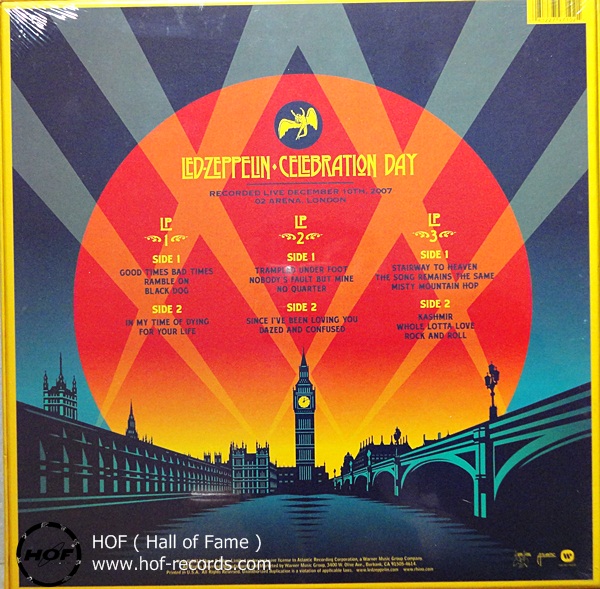 Led Zepplin - Celebration day 3lp new