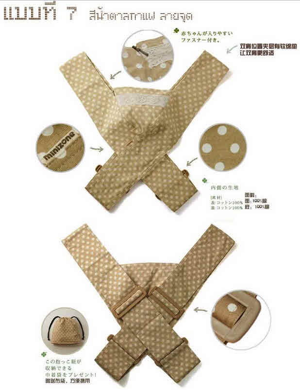 เป้อุ้มลูกน้อย (Baby Carrier) MiniZone รุ่น Original