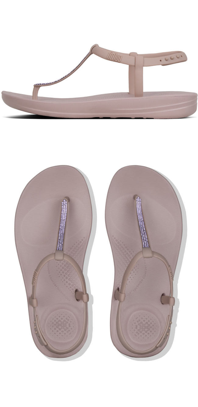 Fitflop Iqushion Splash Sparkle Mink ของแท้ นำเข้าจาก USA และ UK