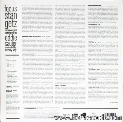Stan Getz - Focus 1Lp N.