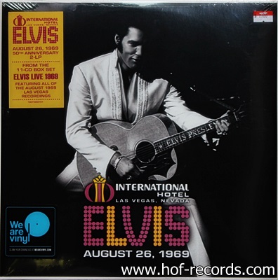 Elvis - Live International Hotel August 26, 1969 2Lp N.