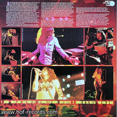 Deep Purple - Live in London 1 LP