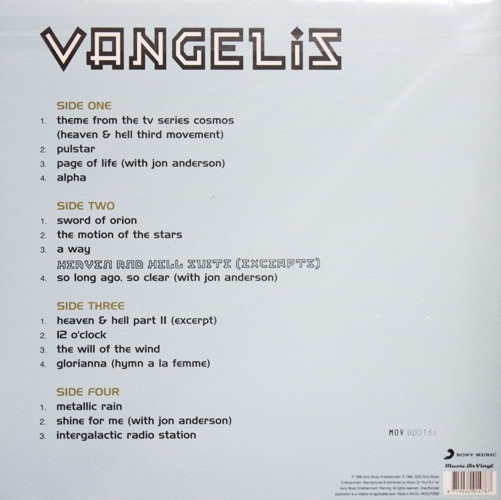 Vangelis - Gift 2Lp N.
