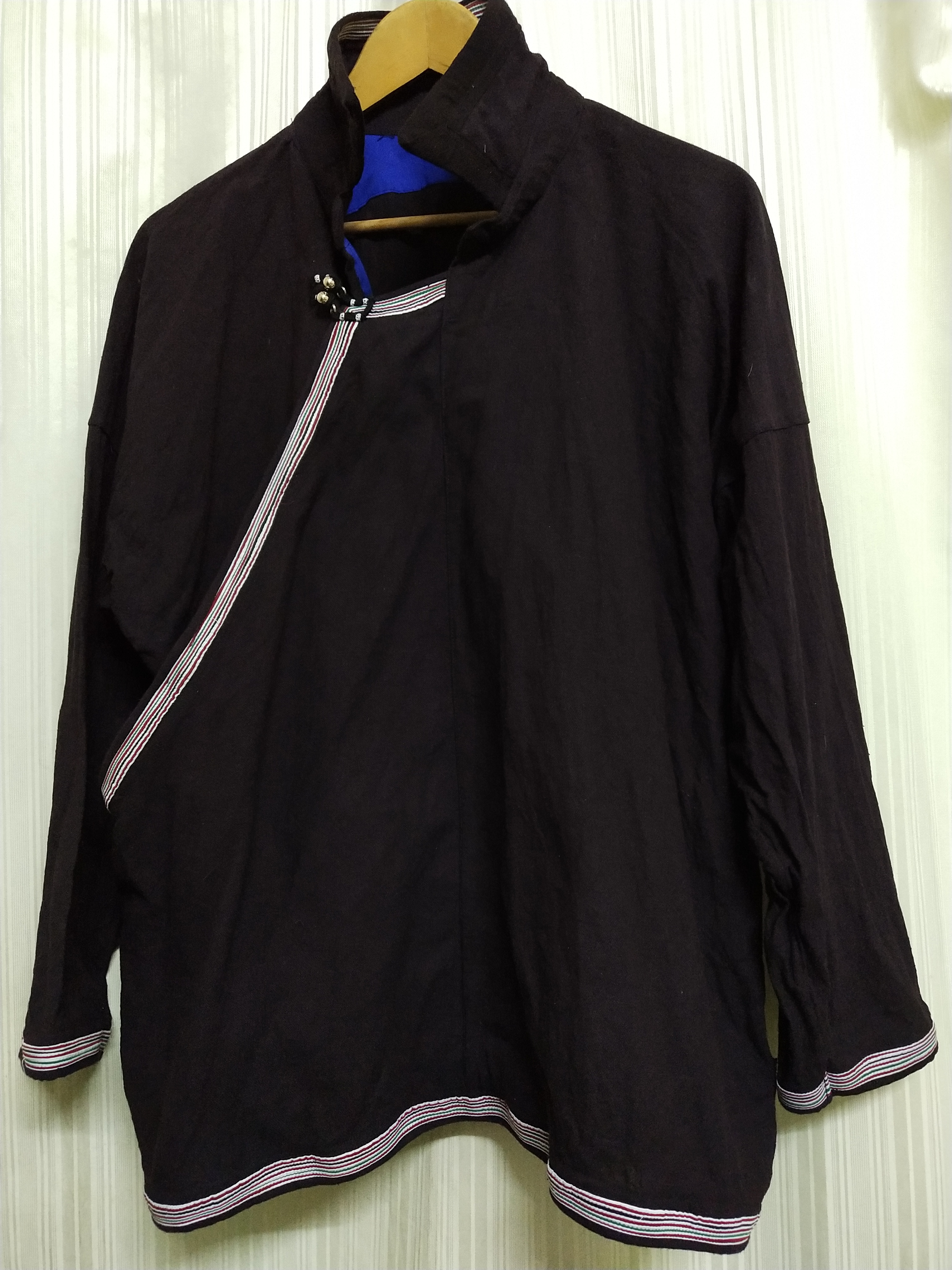 P429 เสื้ออิวเมี่ยนผู้ชาย คอปก