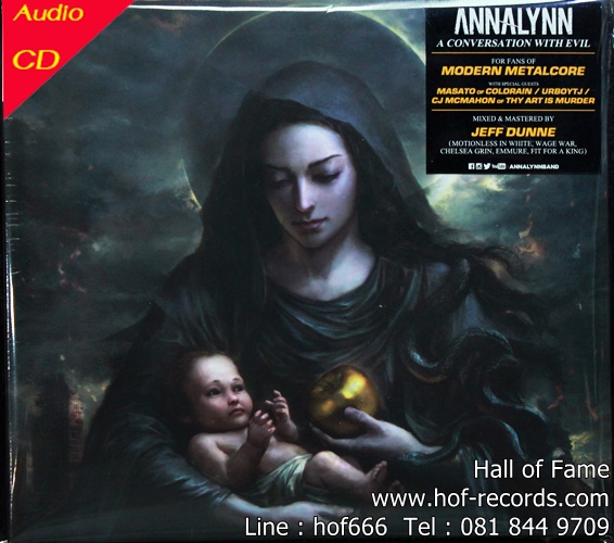CD Annalynn - A conversation with evil * New ( แถมสติ๊กเกอร์ 2 แผ่น )