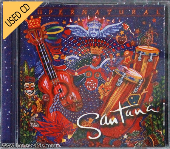 Used CD Santana - Supernatural